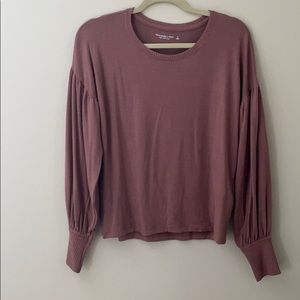 Abercrombie puff sleeve top